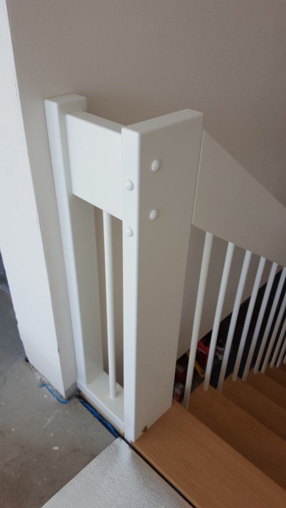 Treppe vor der Renovierung